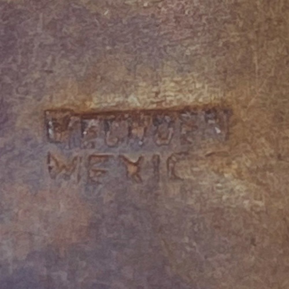 Vintage Luciano Mechoen Mexican Cuff Bras Bracelet - Picture 14 of 16